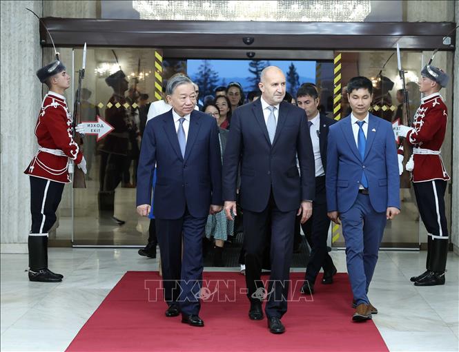 Tổng Bí thư Tô Lâm và Phu nhân thăm quan Bảo tàng Lịch sử Quốc gia Bulgaria -0