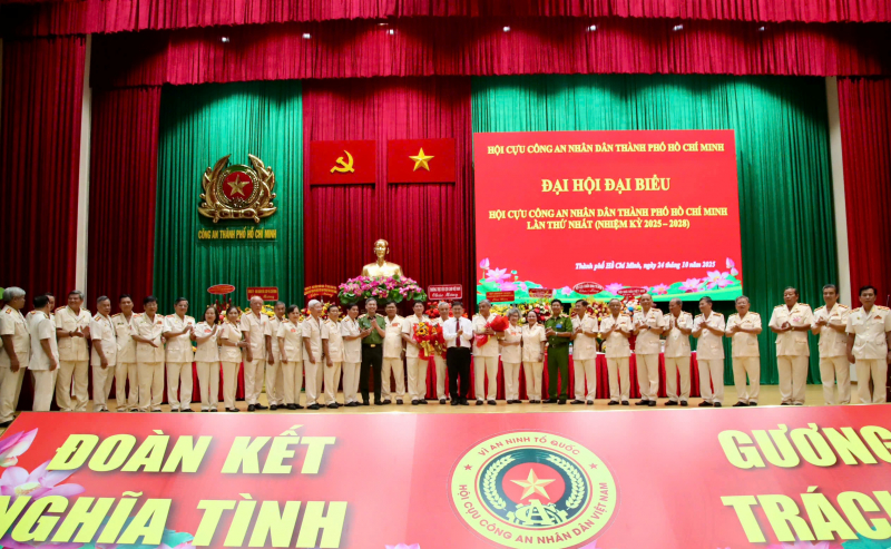 Hội Cựu CAND TP Hồ Chí Minh tổ chức Đại hội đại biểu lần thứ I, nhiệm kỳ 2025 - 2028 -0