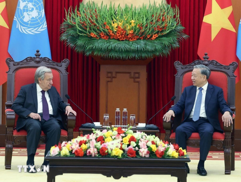 Tổng Bí thư Tô Lâm tiếp Tổng Thư ký Liên hợp quốc António Guterres -0