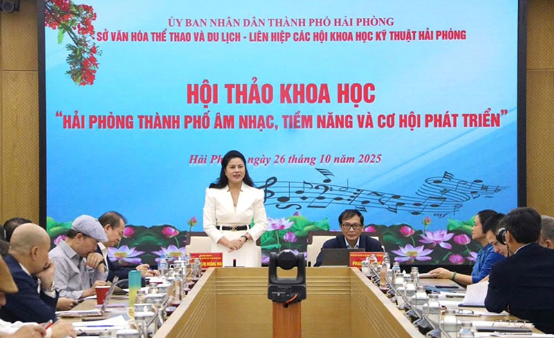 Hải Phòng hội tụ đầy đủ các yếu tố để trở thành “Thành phố âm nhạc” -0