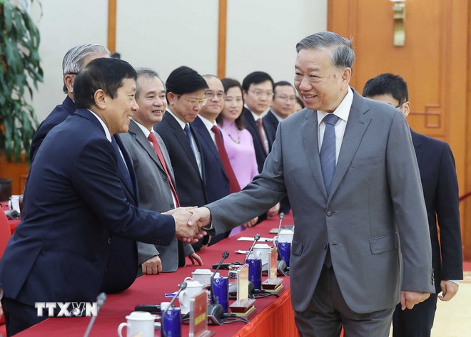 Tổng Bí thư Tô Lâm: Việt Nam trở thành đối tác trí tuệ của các nhà Việt Nam học -0