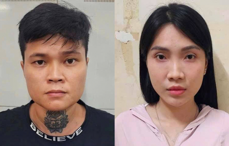 Bắt nhanh 2 đối tượng tạt sơn nhà dân -0