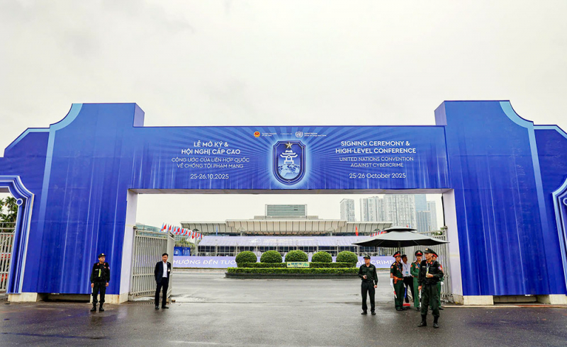 Công an Thủ đô bảo đảm tuyệt đối an ninh, an toàn Lễ mở ký Công ước Hà Nội 2025 -0