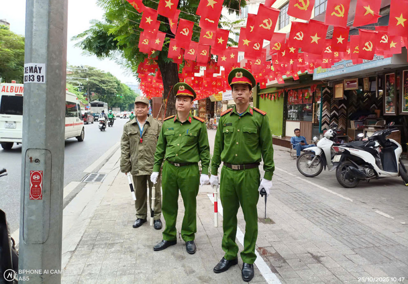 Công an Thủ đô bảo đảm tuyệt đối an ninh, an toàn Lễ mở ký Công ước Hà Nội 2025 -1