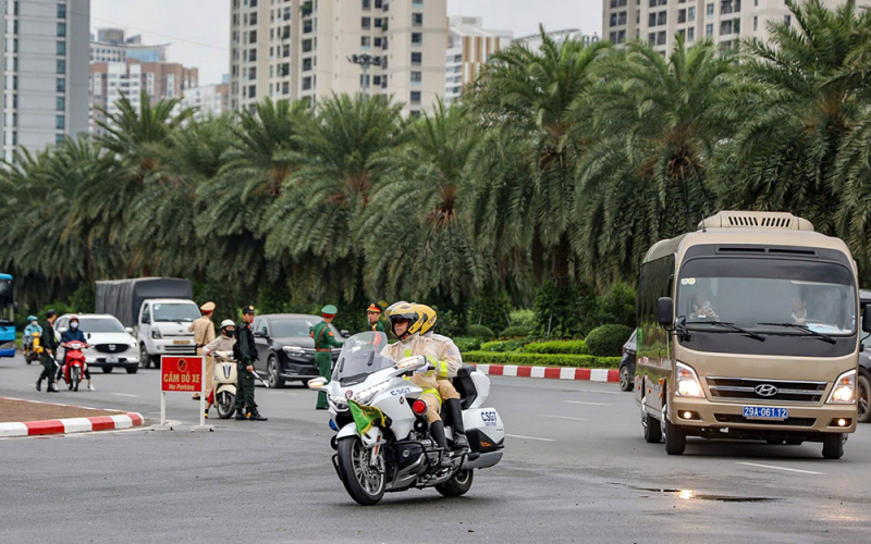 Công an Thủ đô bảo đảm tuyệt đối an ninh, an toàn Lễ mở ký Công ước Hà Nội 2025 -0