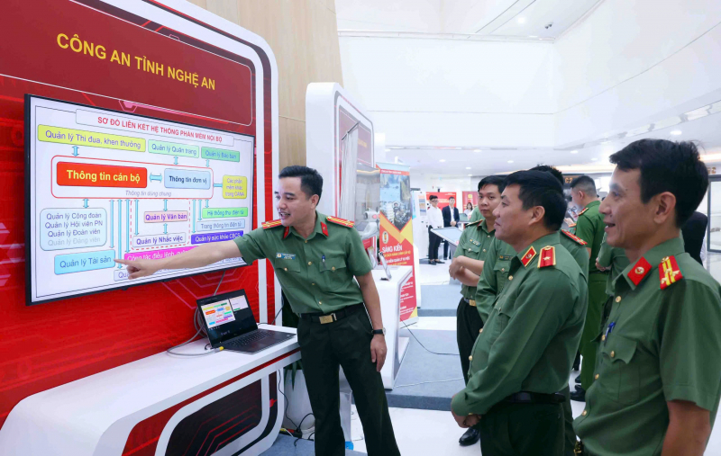 Xây dựng đơn vị số, chỉ huy số, cán bộ số trong toàn lực lượng CAND -0