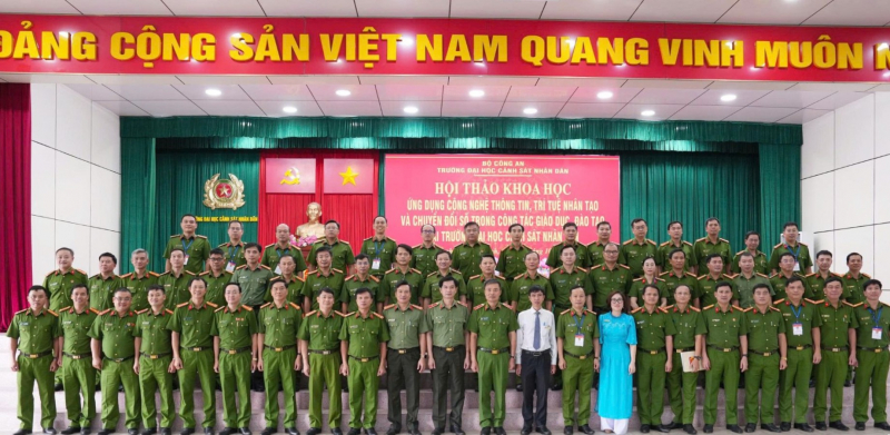 Ứng dụng công nghệ thông tin, trí tuệ nhân tạo trong giáo dục, đào tạo CAND -0