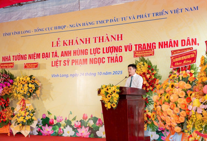 BIDV và dấu ấn tri ân qua công trình Nhà tưởng niệm Anh hùng lực lượng vũ trang nhân dân Phạm Ngọc Thảo -1