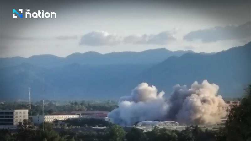 Phát hiện nhiều vụ nổ ở trung tâm lừa đảo khét tiếng tại Myanmar -0