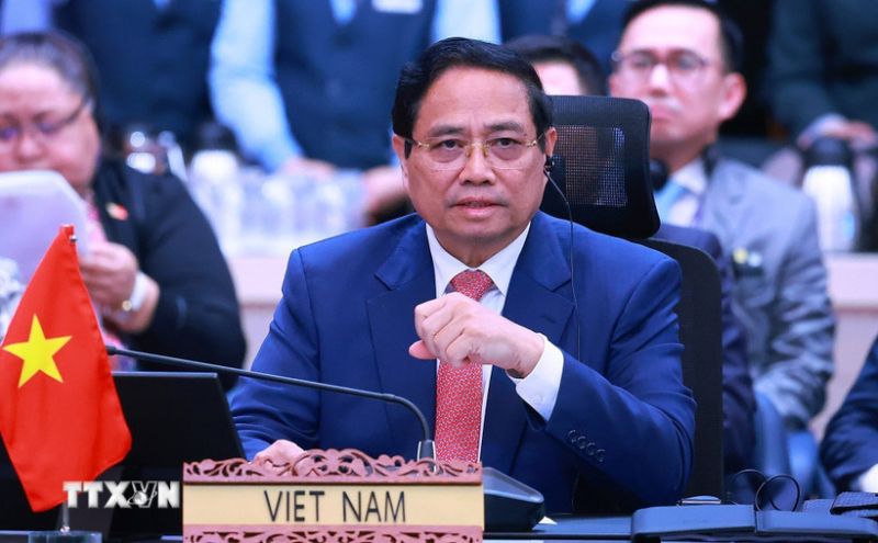Thủ tướng Phạm Minh Chính dự Hội nghị Cấp cao ASEAN-Trung Quốc -0