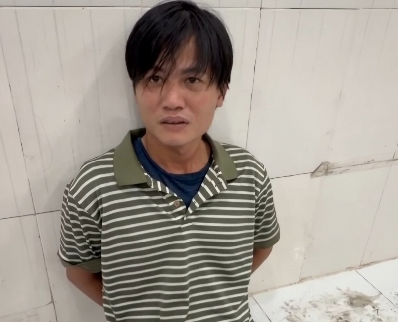 Truy xét, bắt nhanh đối tượng dùng súng giả cướp tài sản tại chợ Bình Điền -1