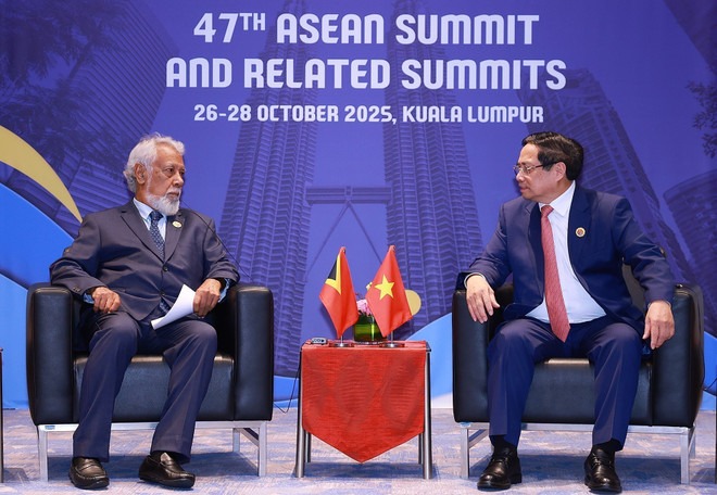 PM meets with leaders of Brunei, Malaysia, Timor-Leste on 47th ASEAN Summit sidelines -0