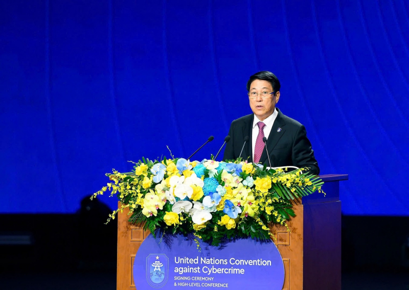UN Convention against Cybercrime Signing Ceremony officially opens in Hanoi -0