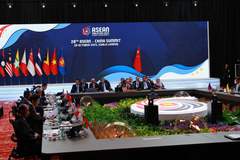 Lễ ký Nghị định thư nâng cấp Hiệp định thương mại tự do ASEAN - Trung Quốc (ACFTA 3.0) -0