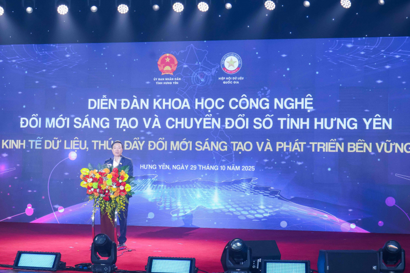 Hưng Yên: Kinh tế dữ liệu, thúc đẩy đổi mới sáng tạo và phát triển bền vững -0