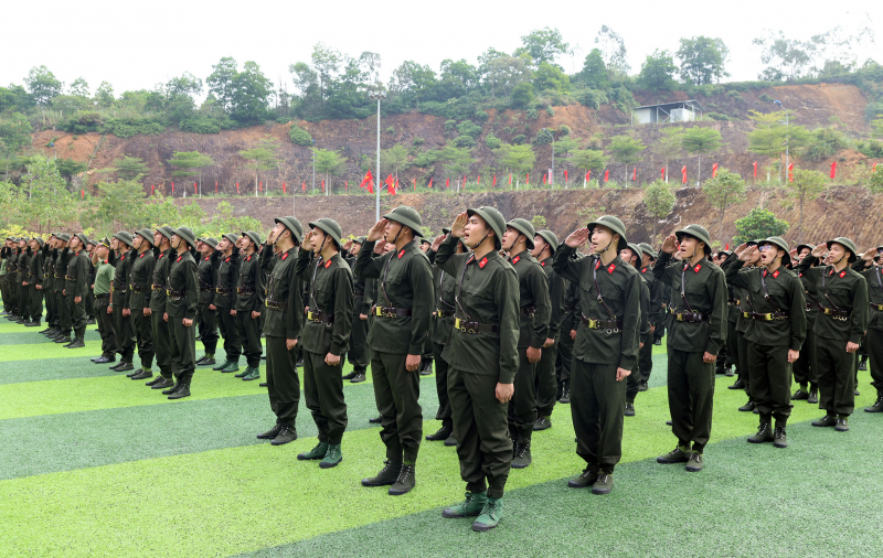 Khai giảng khóa huấn luyện đầu tiên của Học viện ANND tại Bộ Tư lệnh Cảnh vệ -0