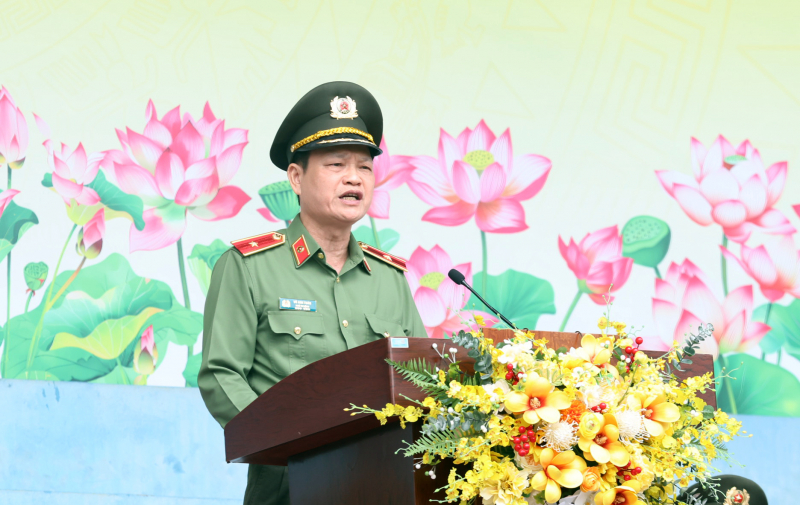 Khai giảng khóa huấn luyện đầu tiên của Học viện ANND tại Bộ Tư lệnh Cảnh vệ -0