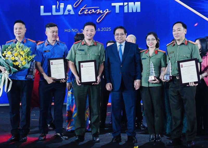 Những giải thưởng tạo dấu ấn, góp phần lan tỏa thương hiệu Báo Công an nhân dân -1