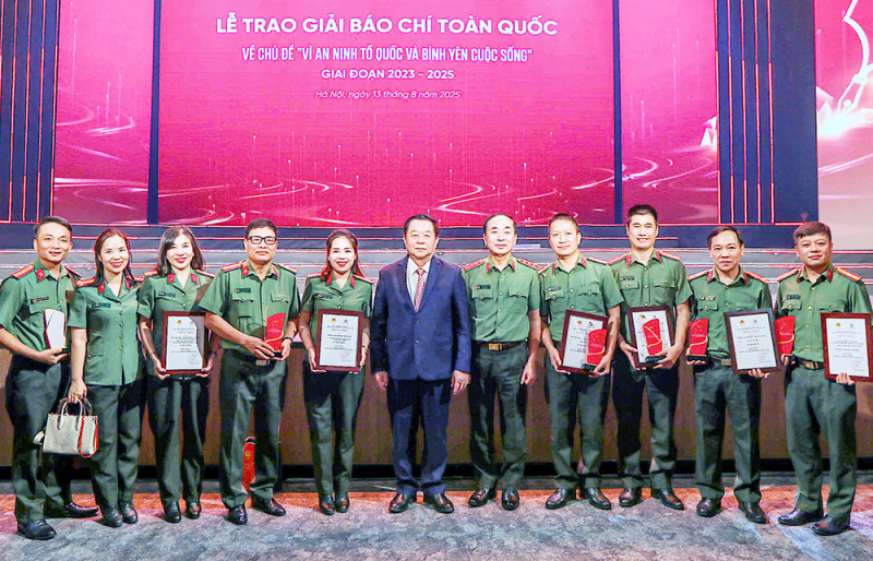 Những giải thưởng tạo dấu ấn, góp phần lan tỏa thương hiệu Báo Công an nhân dân -0