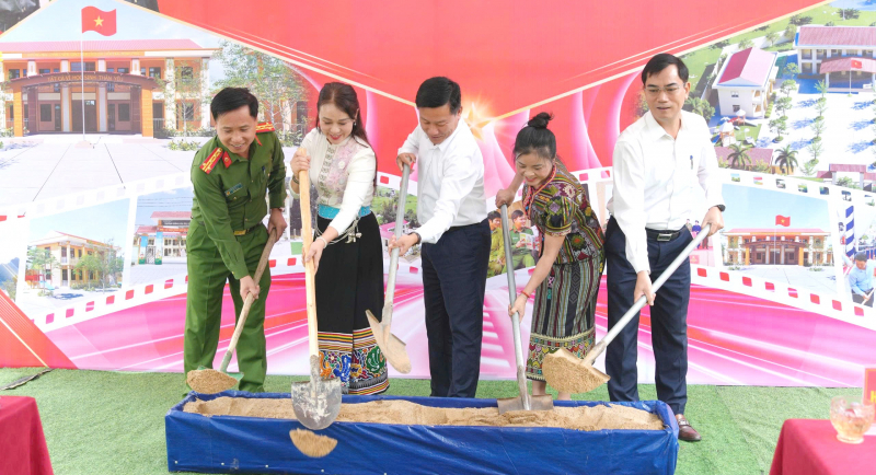 Thứ trưởng Phạm Thế Tùng dự Lễ khởi công xây dựng Toà nhà khám chữa bệnh Trung tâm y tế Tương Dương -0