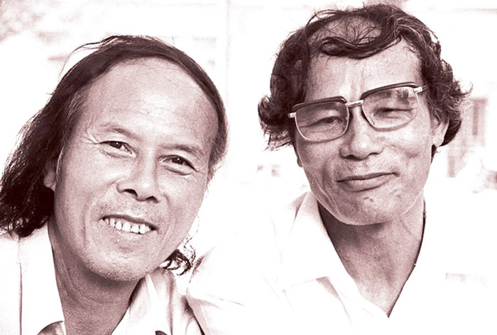 nhà tho thanh tùng (trái) và nh%3fc si nguy%3fn ðình b%3fng.jpg -1