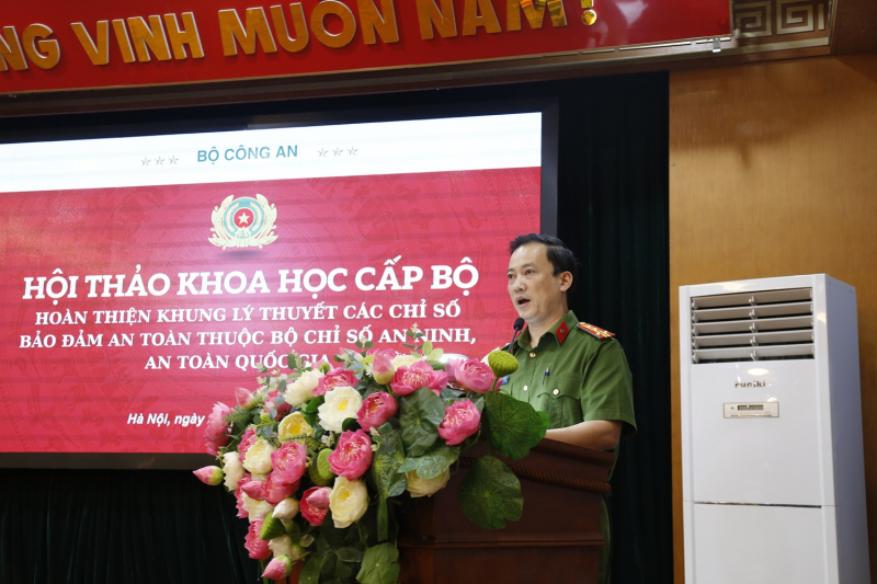 Hoàn thiện khung lý thuyết các chỉ số bảo đảm an toàn thuộc Bộ chỉ số an ninh, an toàn quốc gia -0