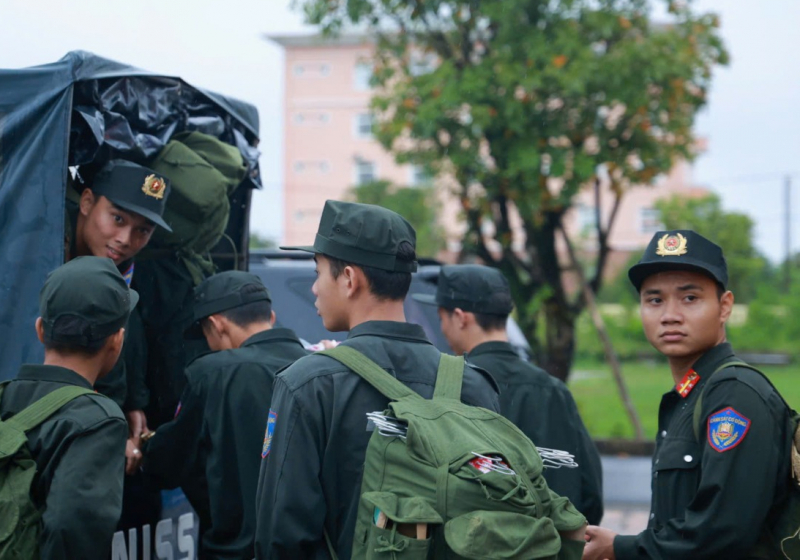 Công an Quảng Trị xuất quân hỗ trợ Thành phố Huế khắc phục hậu quả mưa lũ  -0