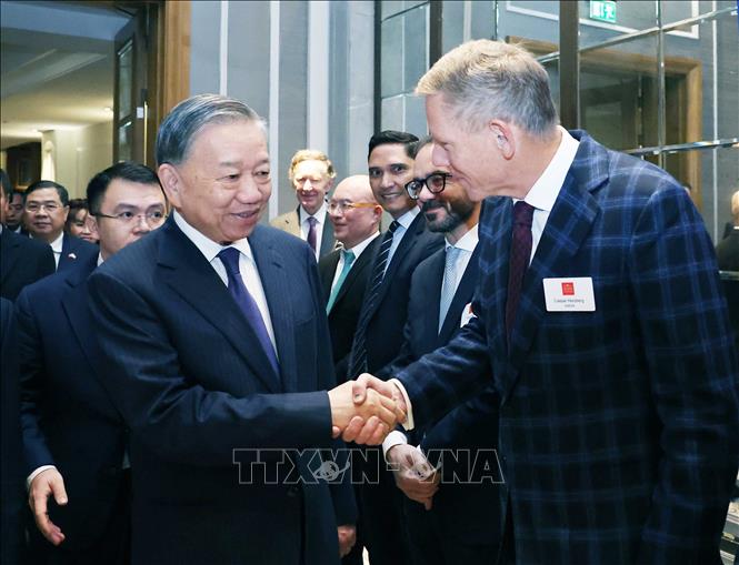 Tổng Bí thư Tô Lâm dự Tọa đàm Doanh nghiệp Việt Nam - Anh -0