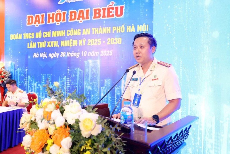 Khẳng định vai trò, vị thế của tuổi trẻ Công an Thủ đô trong phong trào chung của thanh niên CAND -0