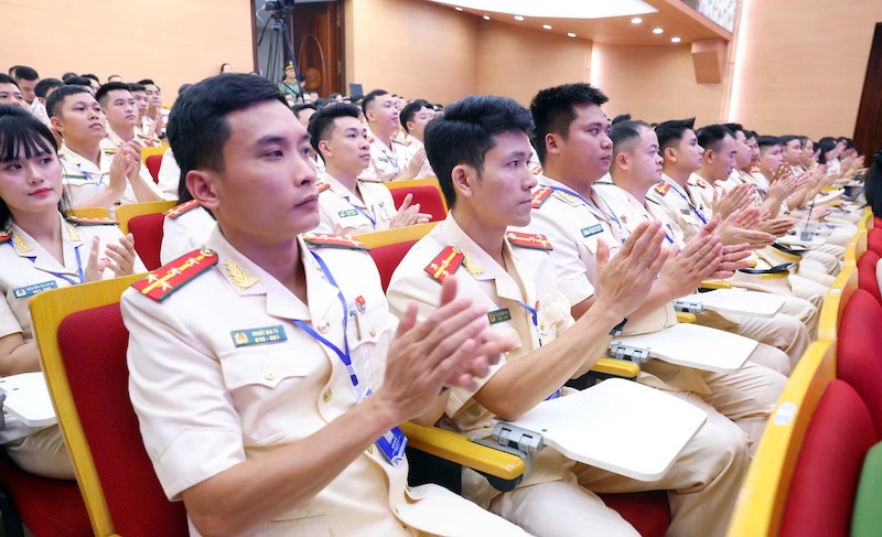 Khẳng định vai trò, vị thế của tuổi trẻ Công an Thủ đô trong phong trào chung của thanh niên CAND -0