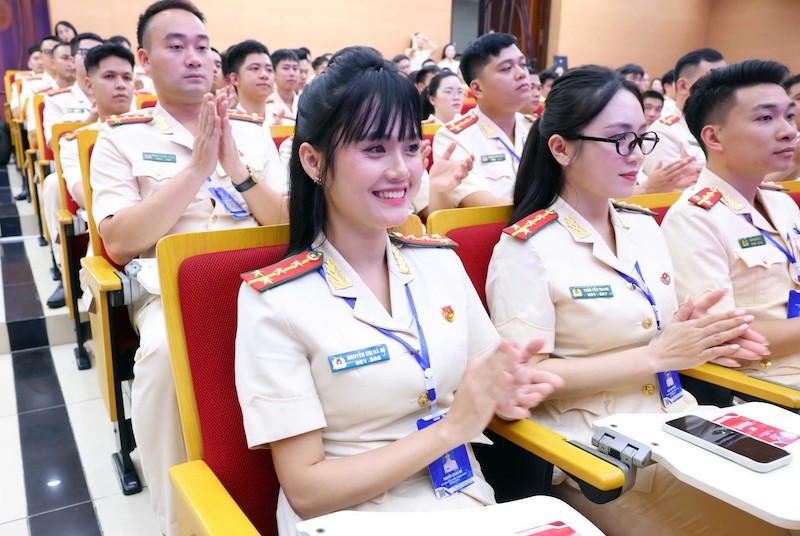 Khẳng định vai trò, vị thế của tuổi trẻ Công an Thủ đô trong phong trào chung của thanh niên CAND -0