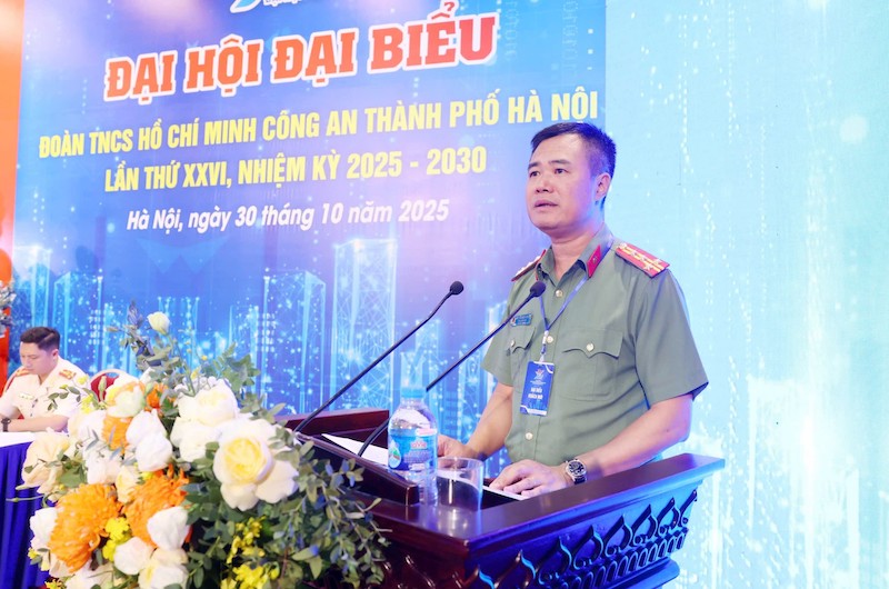 Khẳng định vai trò, vị thế của tuổi trẻ Công an Thủ đô trong phong trào chung của thanh niên CAND -0