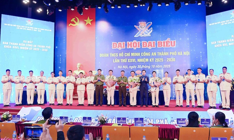 Khẳng định vai trò, vị thế của tuổi trẻ Công an Thủ đô trong phong trào chung của thanh niên CAND -0