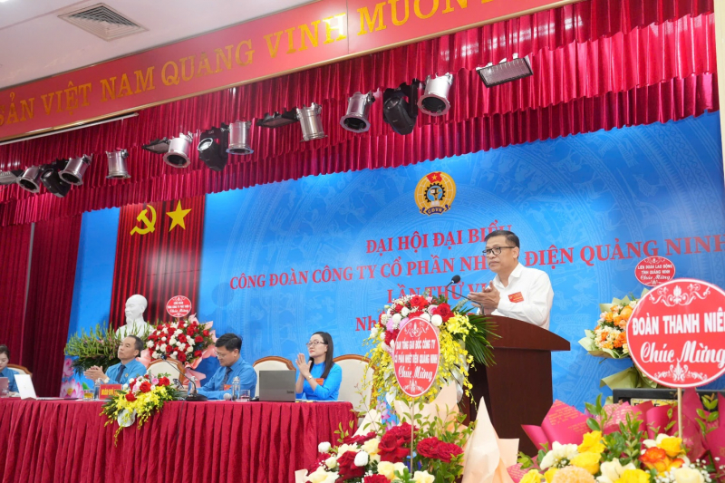 Đại hội Công đoàn Công ty cổ phần Nhiệt điện Quảng Ninh - Khẳng định bản lĩnh, trí tuệ người lao động ngành điện -0