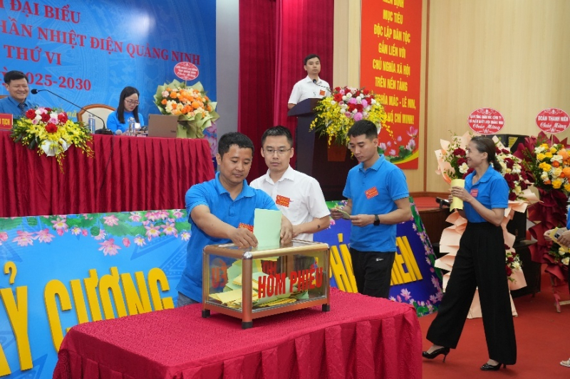 Đại hội Công đoàn Công ty cổ phần Nhiệt điện Quảng Ninh - Khẳng định bản lĩnh, trí tuệ người lao động ngành điện -0