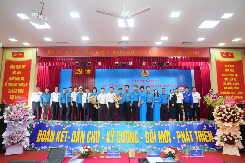 Đại hội Công đoàn Công ty cổ phần Nhiệt điện Quảng Ninh - Khẳng định bản lĩnh, trí tuệ người lao động ngành điện -0