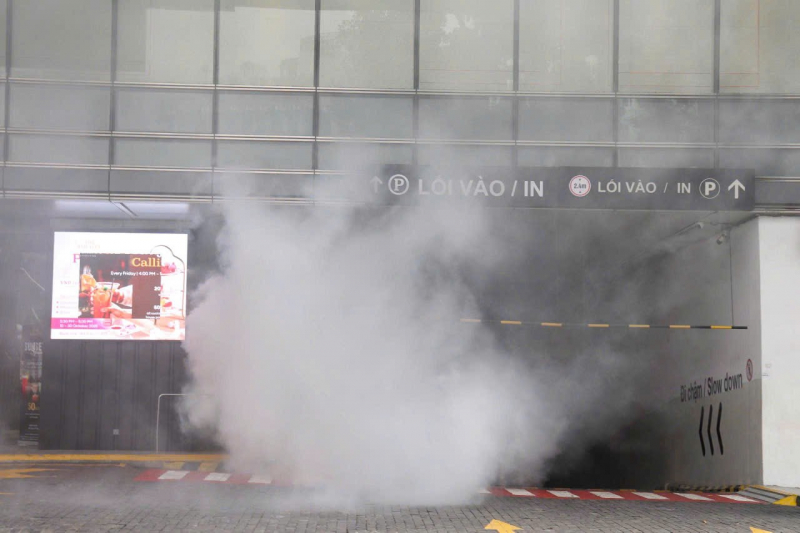 មនុស្សជាង 3,000 នាក់បានចូលរួមក្នុងសមយុទ្ធពន្លត់អគ្គីភ័យ និងជួយសង្គ្រោះនៅអគារ Saigon Center-1។