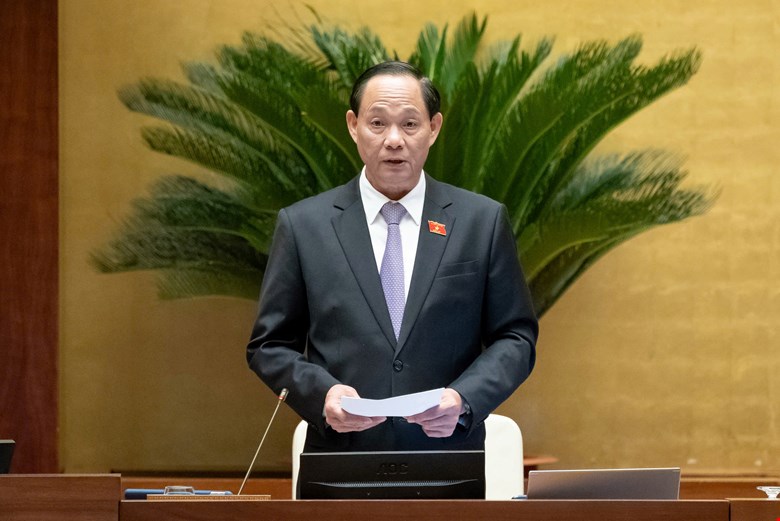 Bộ trưởng Lương Tam Quang trình Quốc hội 4 dự án luật đáp ứng yêu cầu cấp bách của thực tiễn -0