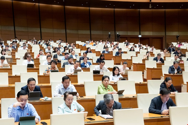 Bộ trưởng Lương Tam Quang trình Quốc hội 4 dự án luật đáp ứng yêu cầu cấp bách của thực tiễn -0