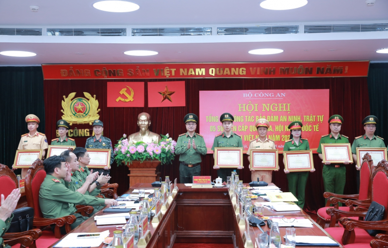 Bộ Công an tổng kết công tác bảo đảm ANTT 5 sự kiện cấp quốc gia, hội nghị quốc tế -1