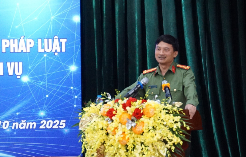 Hội thảo “Đổi mới, nâng cao hiệu quả công tác phổ biến, giáo dục pháp luật trong Công an nhân dân” -0