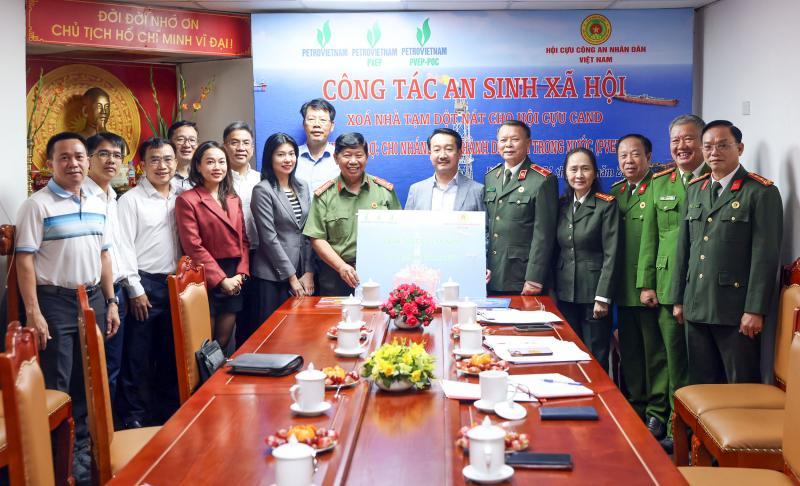 Hội Cựu CAND và PVEP-POC chung tay xây dựng 40 mái ấm nhân ái -0