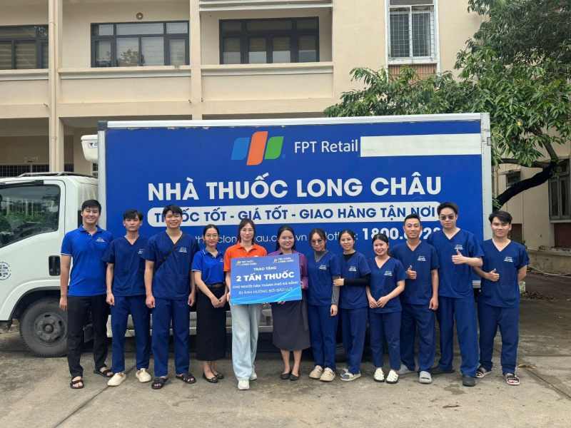 Tiếp sức Đà Nẵng sau mưa lũ: Long Châu hỗ trợ khẩn cấp 2 tấn thuốc và vật tư y tế -0