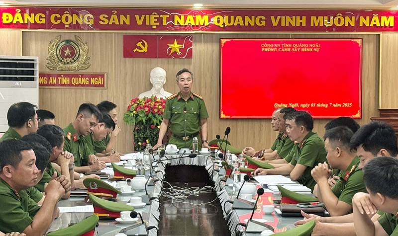 Tấn công mạnh các loại tội phạm, giữ bình yên cuộc sống -0