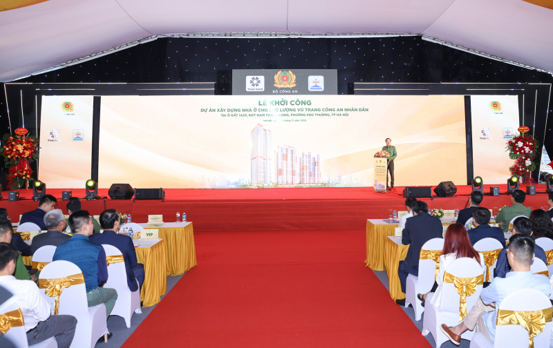 Khởi công Dự án nhà ở cho lực lượng vũ trang CAND tại KĐT Nam Thăng Long -0