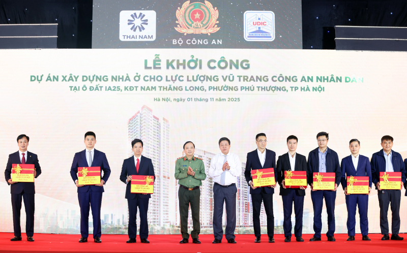Khởi công Dự án nhà ở cho lực lượng vũ trang CAND tại KĐT Nam Thăng Long -0