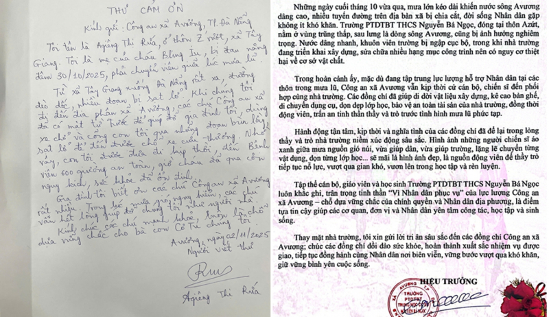 Ấm áp sự tri ân của cộng đồng cho lực lượng Công an sau cơn “đại hồng thủy” -0
