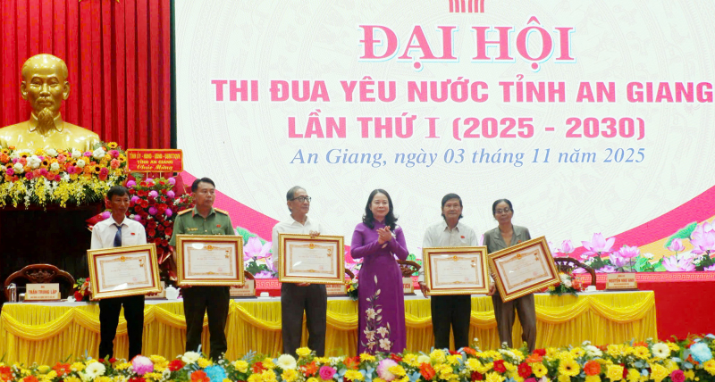 Tỉnh An Giang tổ chức Đại hội Thi đua yêu nước -0