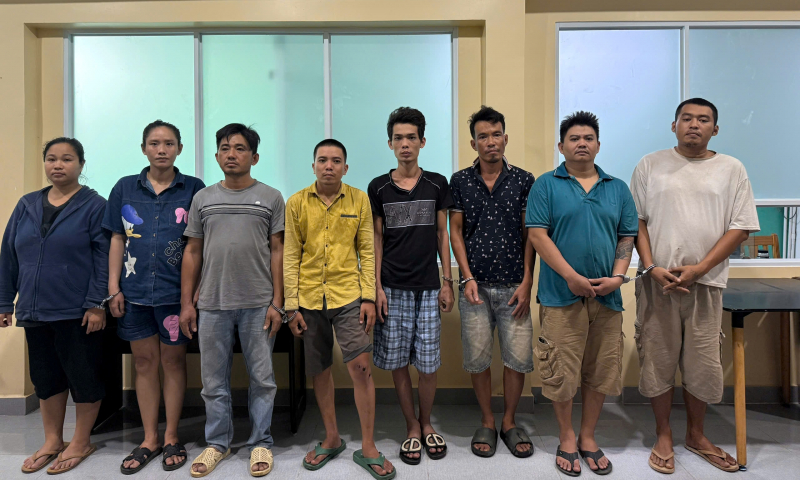 8 đối tượng “biến” nhà nghỉ thành nơi “bay lắc” nhiều lần -0