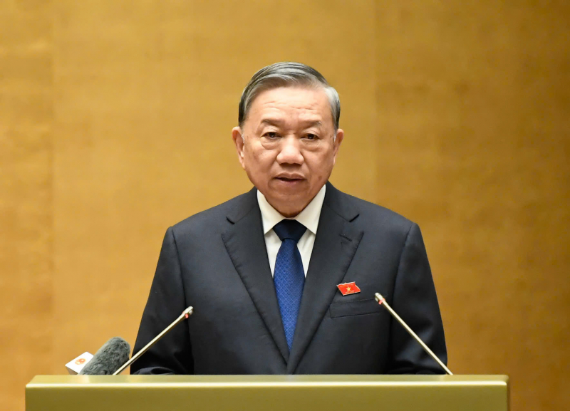 Tổng Bí thư Tô Lâm gợi mở 7 nhóm nội dung để đại biểu Quốc hội góp ý dự thảo Văn kiện Đại hội XIV -0